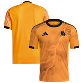 AS Roma adidas 2025/26 Away Custom Jersey – Authentic Short Sleeve - Orange