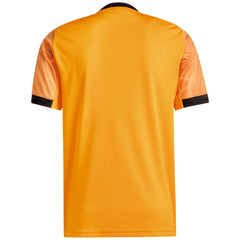 AS Roma adidas 2025/26 Away Custom Jersey – Authentic Short Sleeve - Orange