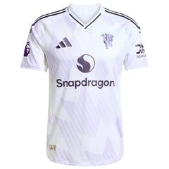 Alejandro Garnacho Manchester United adidas 2025/26 Away Player Jersey - White