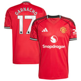 Alejandro Garnacho Manchester United adidas Home 2025/26 Player Jersey - Red