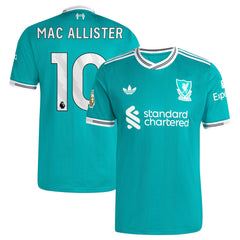 Alexis Mac Allister Liverpool adidas 2025/26 Third Player Jersey - Green