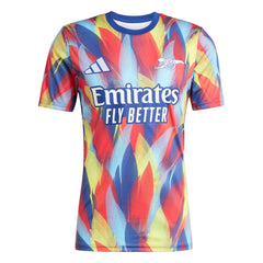 Arsenal adidas 2025/26 AEROREADY Pre-Match Top - Blue