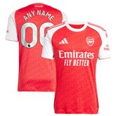 Arsenal adidas 2025/26 Home Custom Jersey - Red