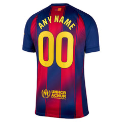 Barcelona 2025/26 Home Custom Jersey - Navy
