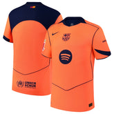 Barcelona Nike 2025/26 Third Jersey with Patch - Orange