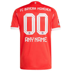 Bayern Munich 2025/26 Home Customized Jersey - Red
