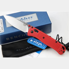 Benchmade BM42 BM940 Camping pocket Knife Red
