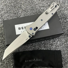 Benchmade BM537 Tanto Pocket Folding Knife For Camping Hunting