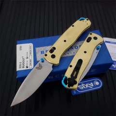 Benchmade Golden 535 Bugout Knife For Hunting