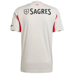 Benfica adidas 2025/26 Away Custom Jersey - Gray