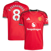 Bruno Fernandes Manchester United adidas Home 2025/26 Player Jersey - Red