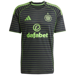 Celtic adidas 2025/26 Away Custom Jersey - Black