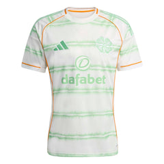 Celtic adidas 2025/26 Third Custom Jersey - White