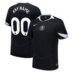Chelsea Nike 2025/26 Third Custom Jersey - Black