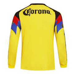 Club America adidas 2025/26 Home Long Sleeve Jersey - Yellow