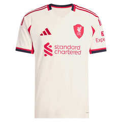 Darwin Núñez Liverpool adidas 2025/26 Away Player Jersey - White