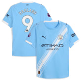 Erling Haaland Manchester City Puma 2025/26 Home Player Jersey - Sky Blue