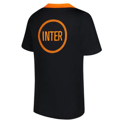 Inter Milan Nike 2025/26 Third Academy Pro Pre-Match Performance Top - Black