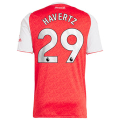 Kai Havertz Arsenal adidas 2025/26 Home Player Jersey - Red