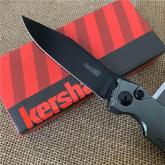 Kershaw 7900 /7900GRYBLK Folding Hunting Knife 3.75" Black