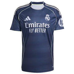 Kylian Mbappé Real Madrid adidas 2025/26 Away Player Jersey - Blue