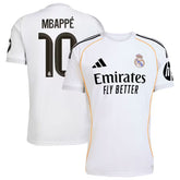 Kylian Mbappé Real Madrid adidas 2025/26 Home Player Jersey - White