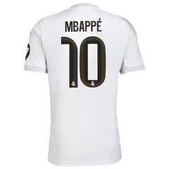 Kylian Mbappé Real Madrid adidas 2025/26 Home Player Jersey - White