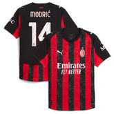 Luka Modric AC Milan Puma 2025/26 Home Jersey - Red