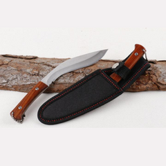 Machete Knife Wood Handle For Hunting