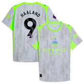 Erling Haaland Manchester City Puma 2025/26 Third Jersey - Green/Neon Green