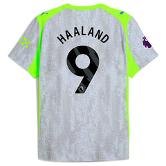 Erling Haaland Manchester City Puma 2025/26 Third Jersey - Green/Neon Green