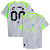 Manchester City Puma 2025/26 Third Custom Jersey - Green/Neon Green