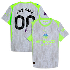 Manchester City Puma 2025/26 Third Custom Jersey - Green/Neon Green