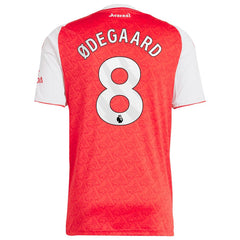 Martin Ødegaard Arsenal adidas 2025/26 Home Player Jersey - Red