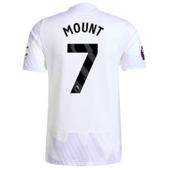 Mason Mount Manchester United adidas 2025/26 Away Player Jersey - White