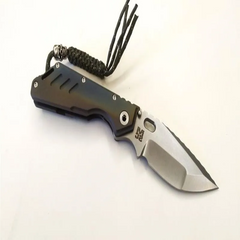 Mick Strider 425" MSC SMF #9 Titanium Hunting Knife