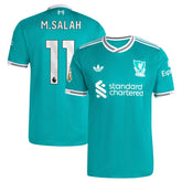 Mohamed Salah Liverpool adidas 2025/26 Third Player Jersey - Green
