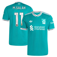 Mohamed Salah Liverpool adidas 2025/26 Third Player Jersey - Green