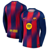 Nike Barcelona 2025/26 Home Long Sleeve Jersey – Navy