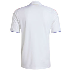 Olympique Lyonnais adidas 2025/26 Home Custom Jersey - White