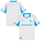 Olympique Marseille Puma 2025/26 Custom Home Jersey - White