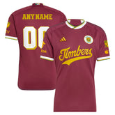 Portland Timbers adidas 2024 Archive Custom Jersey - Red