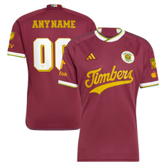 Portland Timbers adidas 2024 Archive Custom Jersey - Red