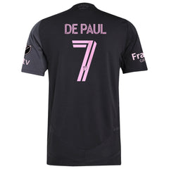 Rodrigo De Paul Inter Miami CF adidas 2025 The Fortitude Kit Player Jersey - Black