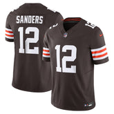 Cleveland Browns Shedeur Sanders Authentic Nike Limited Vapor F.U.S.E. Jersey – Brown