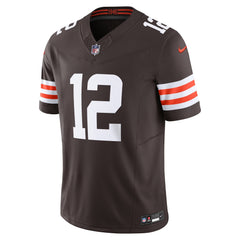 Cleveland Browns Shedeur Sanders Nike Limited Vapor F.U.S.E. Jersey – Brown