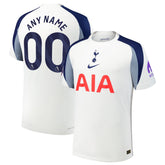 Tottenham Hotspur Nike 2025/26 Home Custom Jersey - White