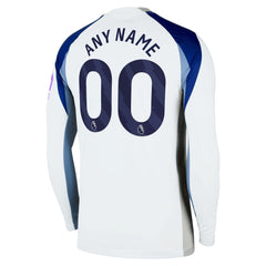 Tottenham Hotspur Nike 2025/26 Home Long Sleeve Custom Jersey - White
