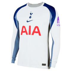 Tottenham Hotspur Nike 2025/26 Home Long Sleeve Jersey - White