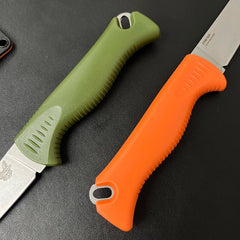 knivescollection™ bm hunt meatcrafter fixed-blade utility knife – cpm-154 steel, grivory handle